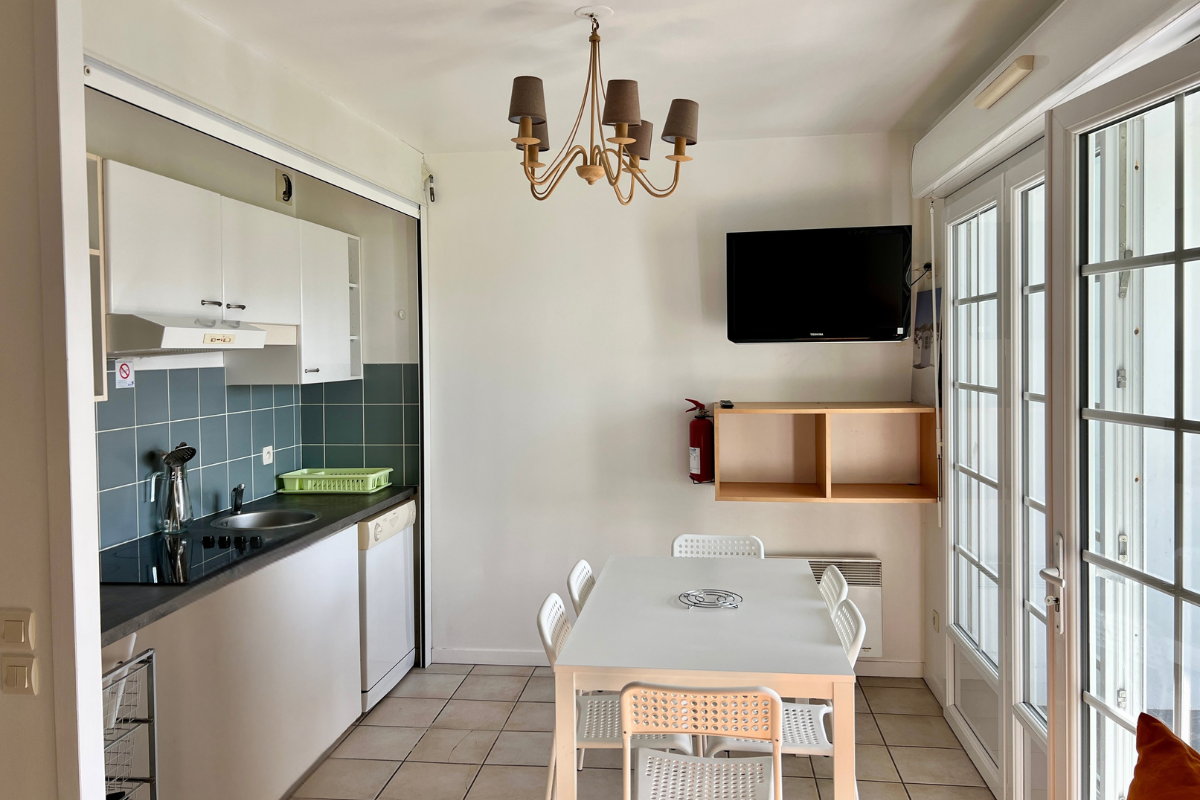 Cuisine Appartement Morea Pmr Pour 4 Personnes En Location à Biarritz