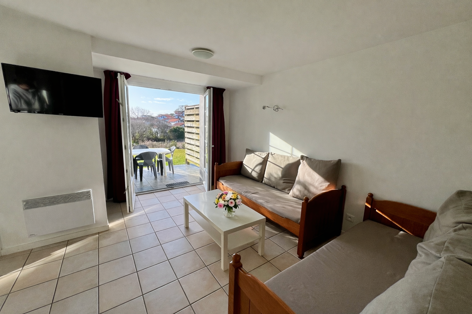 Salon Florès Appartement En Location à Biarritz Pour 2 Personnes