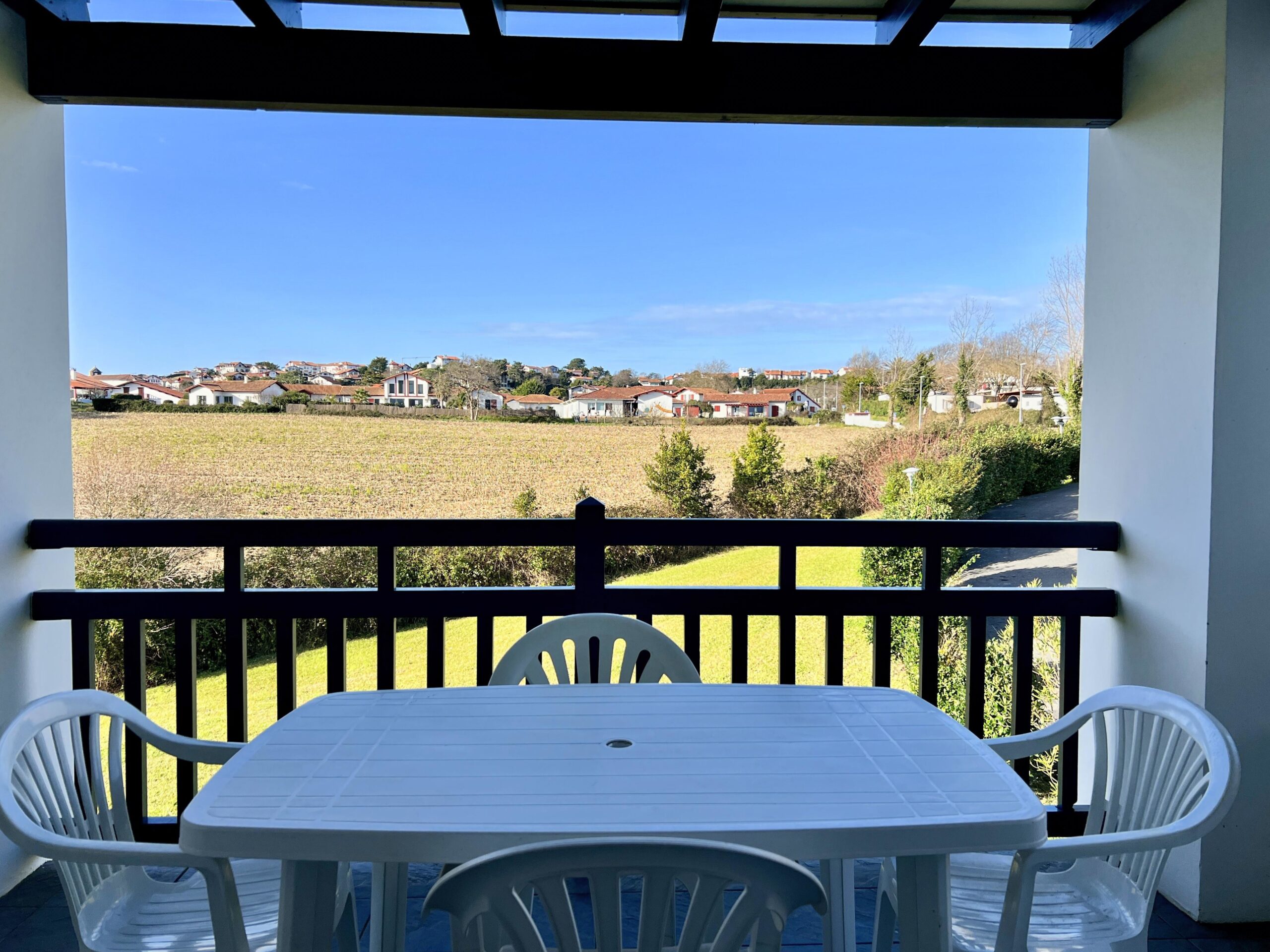 Terrasse Avec Vue Bounty Appartement 2 Personnes En Location à Bidart